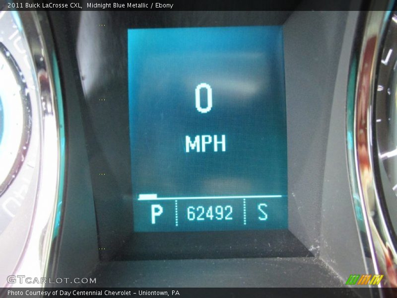 Midnight Blue Metallic / Ebony 2011 Buick LaCrosse CXL
