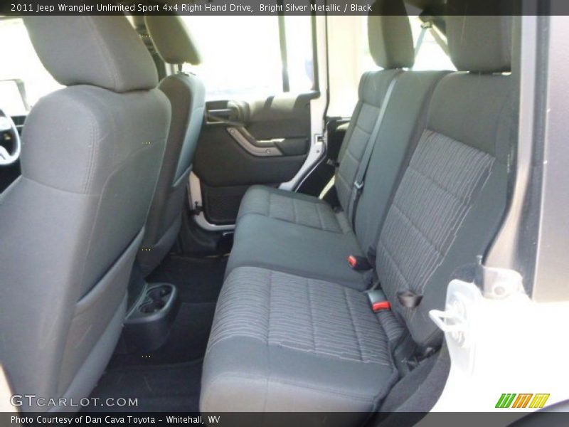 Bright Silver Metallic / Black 2011 Jeep Wrangler Unlimited Sport 4x4 Right Hand Drive