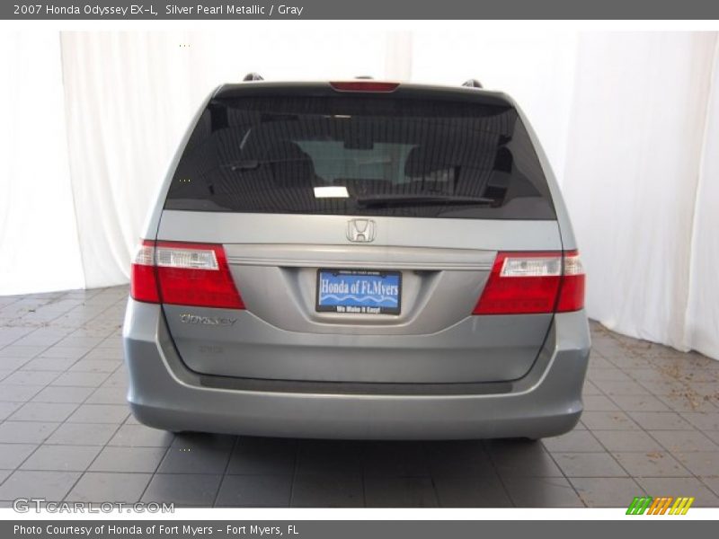 Silver Pearl Metallic / Gray 2007 Honda Odyssey EX-L