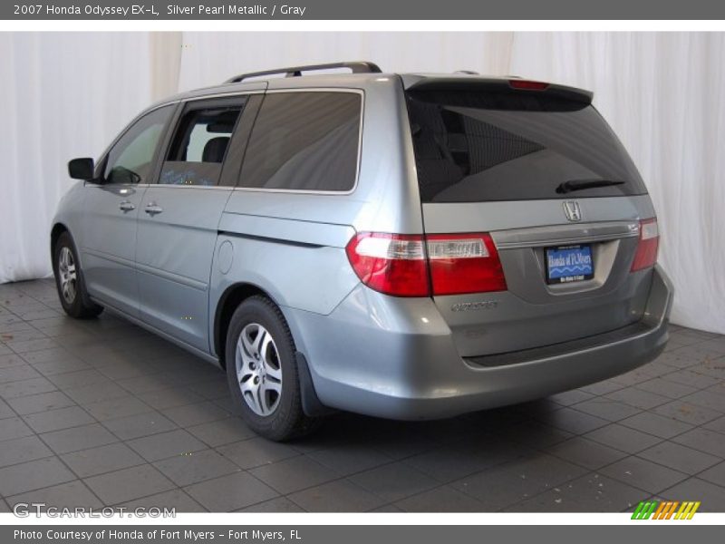 Silver Pearl Metallic / Gray 2007 Honda Odyssey EX-L