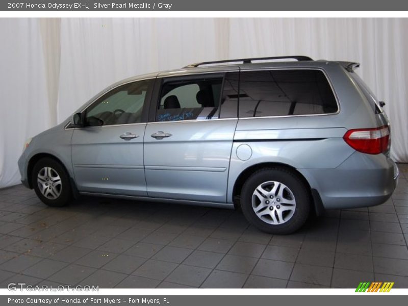 Silver Pearl Metallic / Gray 2007 Honda Odyssey EX-L