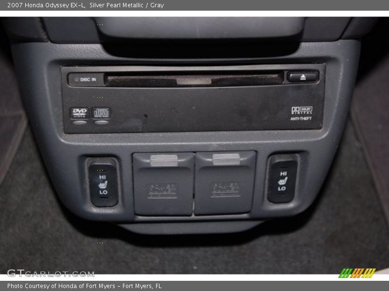 Silver Pearl Metallic / Gray 2007 Honda Odyssey EX-L