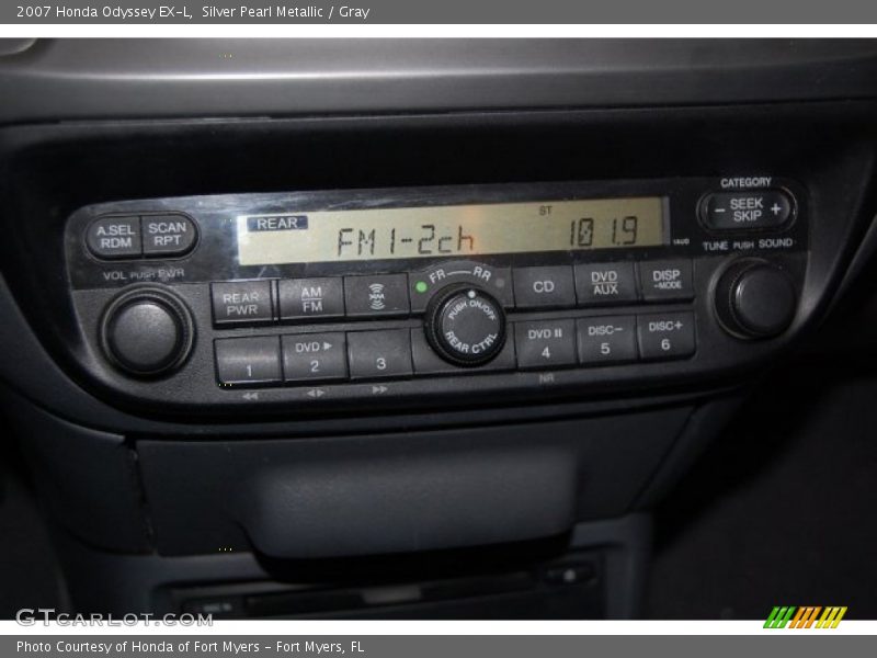 Silver Pearl Metallic / Gray 2007 Honda Odyssey EX-L