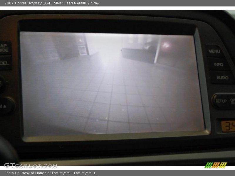 Silver Pearl Metallic / Gray 2007 Honda Odyssey EX-L