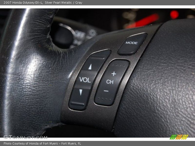 Silver Pearl Metallic / Gray 2007 Honda Odyssey EX-L