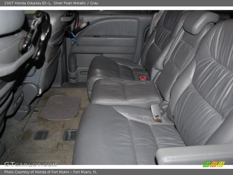 Silver Pearl Metallic / Gray 2007 Honda Odyssey EX-L