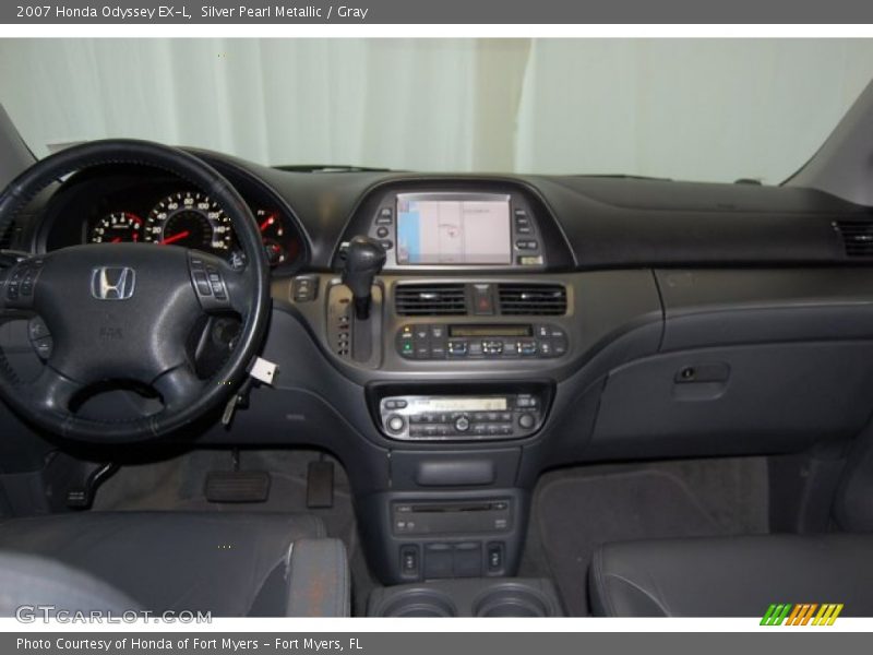 Silver Pearl Metallic / Gray 2007 Honda Odyssey EX-L