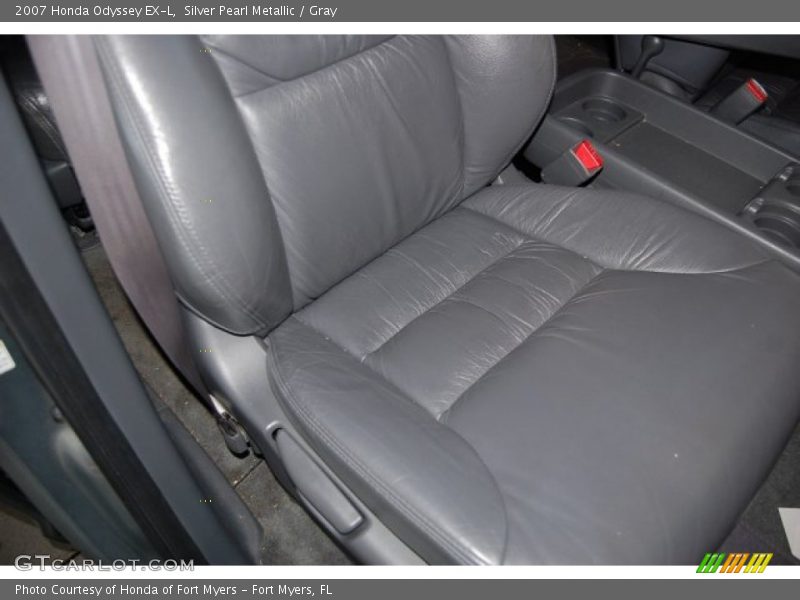 Silver Pearl Metallic / Gray 2007 Honda Odyssey EX-L