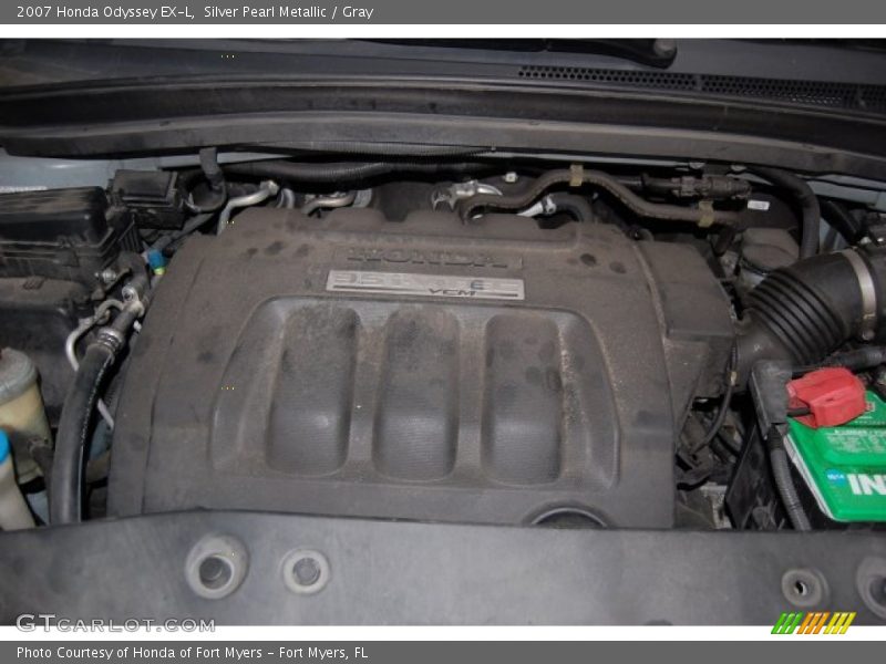 Silver Pearl Metallic / Gray 2007 Honda Odyssey EX-L
