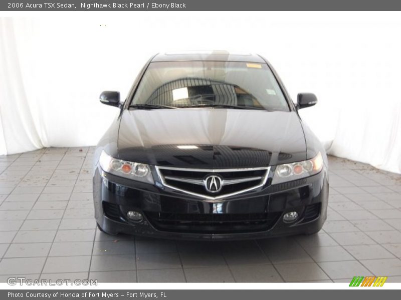 Nighthawk Black Pearl / Ebony Black 2006 Acura TSX Sedan