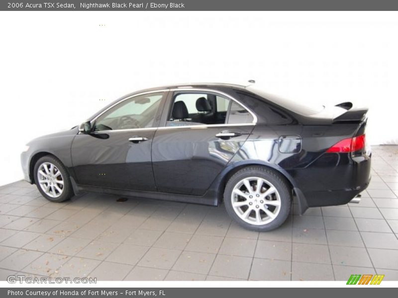 Nighthawk Black Pearl / Ebony Black 2006 Acura TSX Sedan
