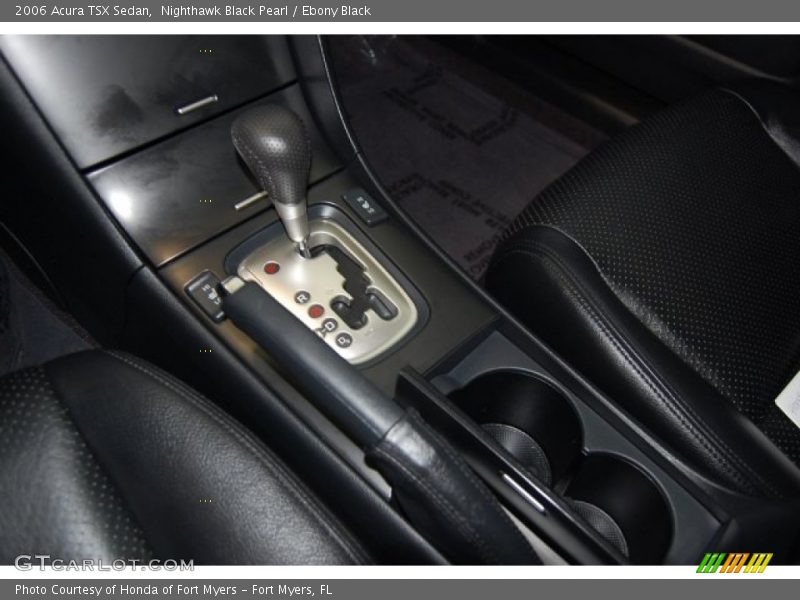 Nighthawk Black Pearl / Ebony Black 2006 Acura TSX Sedan
