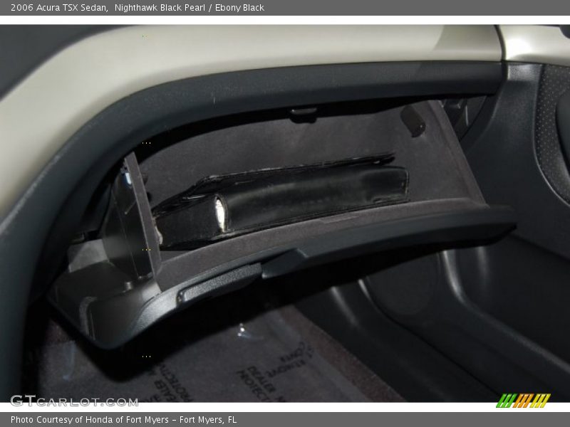 Nighthawk Black Pearl / Ebony Black 2006 Acura TSX Sedan