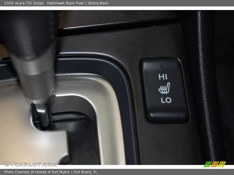 Nighthawk Black Pearl / Ebony Black 2006 Acura TSX Sedan