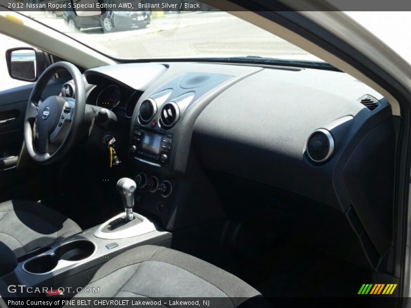 Brilliant Silver / Black 2012 Nissan Rogue S Special Edition AWD
