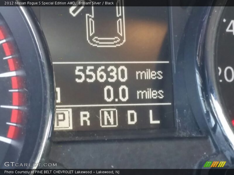 Brilliant Silver / Black 2012 Nissan Rogue S Special Edition AWD