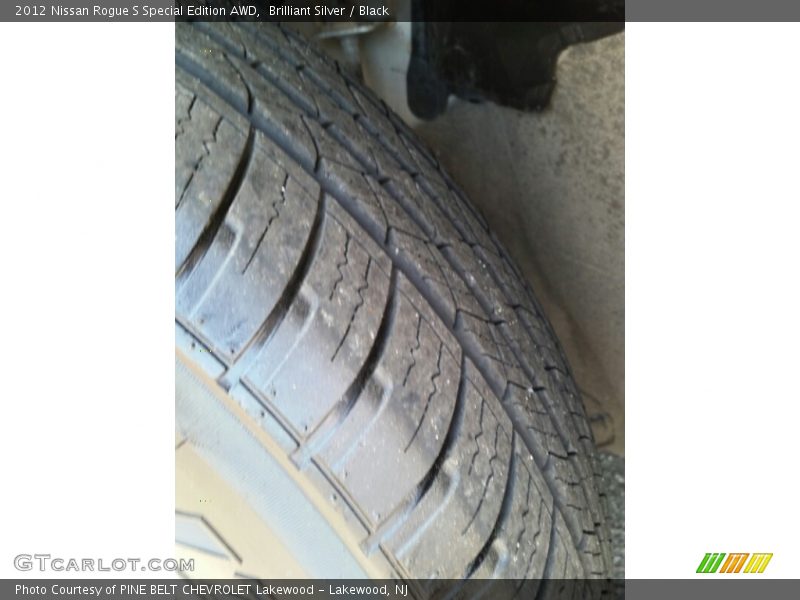 Brilliant Silver / Black 2012 Nissan Rogue S Special Edition AWD