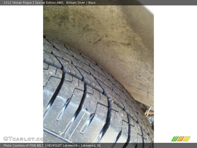 Brilliant Silver / Black 2012 Nissan Rogue S Special Edition AWD