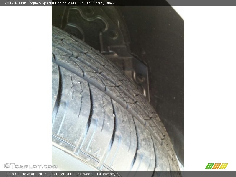 Brilliant Silver / Black 2012 Nissan Rogue S Special Edition AWD