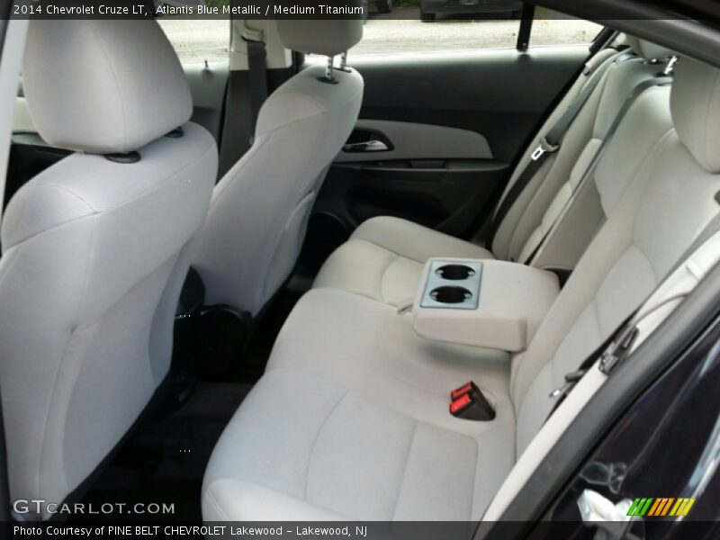 Atlantis Blue Metallic / Medium Titanium 2014 Chevrolet Cruze LT