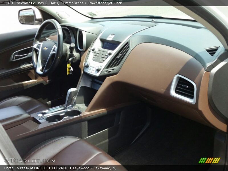 Summit White / Brownstone/Jet Black 2011 Chevrolet Equinox LT AWD
