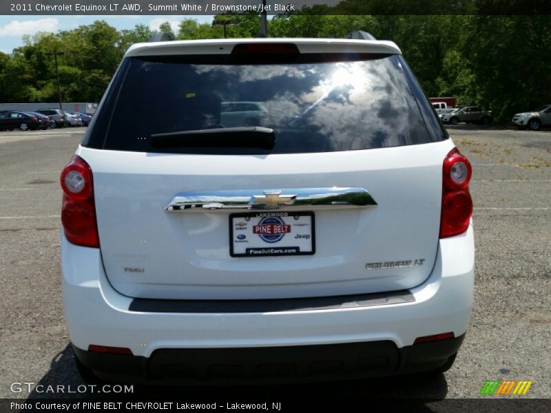 Summit White / Brownstone/Jet Black 2011 Chevrolet Equinox LT AWD