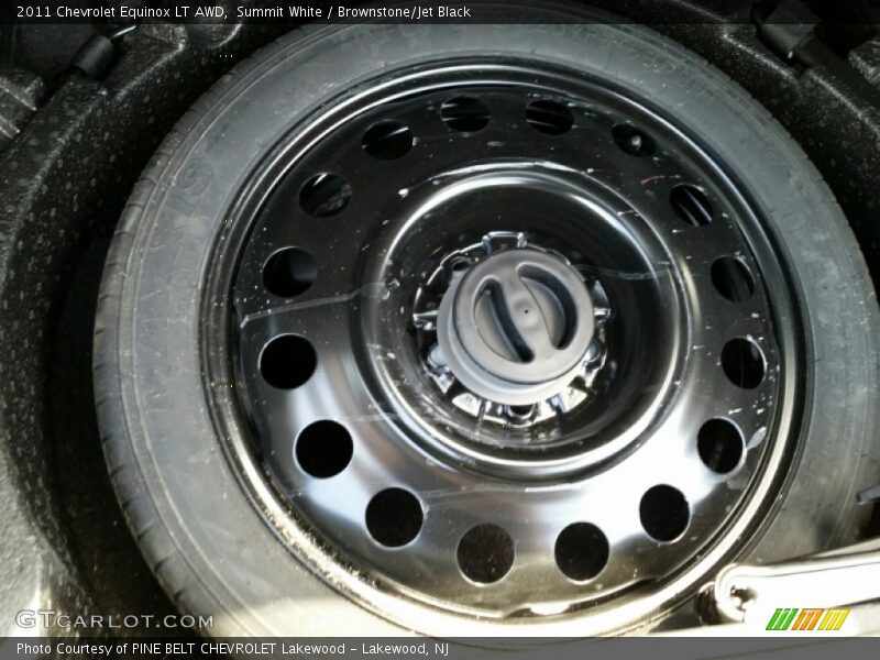 Summit White / Brownstone/Jet Black 2011 Chevrolet Equinox LT AWD