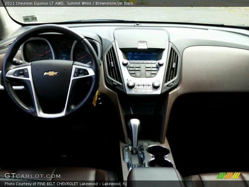 Summit White / Brownstone/Jet Black 2011 Chevrolet Equinox LT AWD