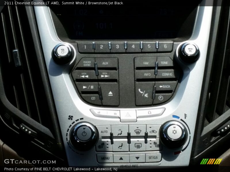 Summit White / Brownstone/Jet Black 2011 Chevrolet Equinox LT AWD