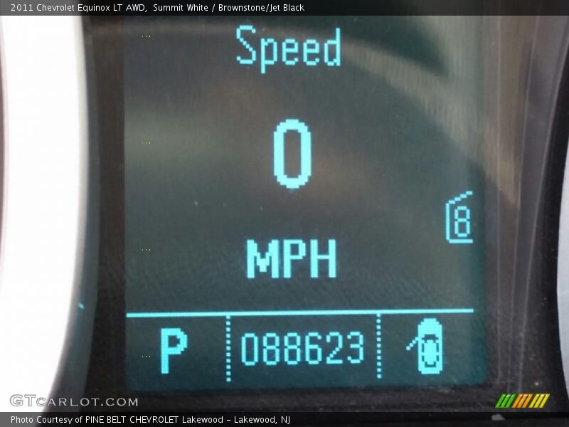 Summit White / Brownstone/Jet Black 2011 Chevrolet Equinox LT AWD