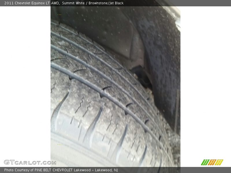 Summit White / Brownstone/Jet Black 2011 Chevrolet Equinox LT AWD