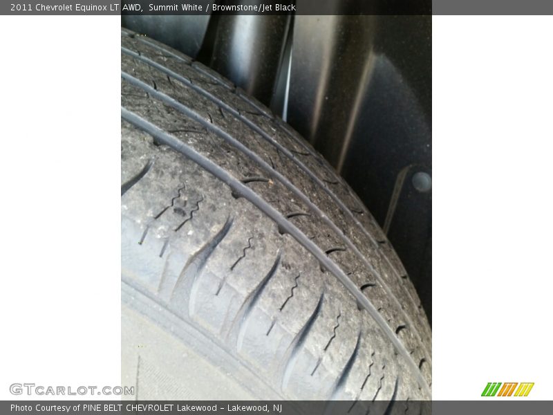 Summit White / Brownstone/Jet Black 2011 Chevrolet Equinox LT AWD