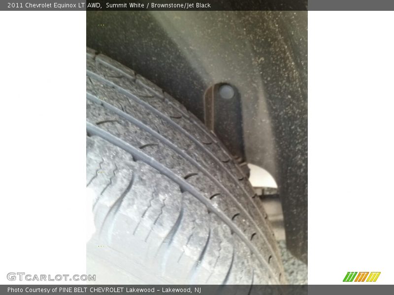 Summit White / Brownstone/Jet Black 2011 Chevrolet Equinox LT AWD
