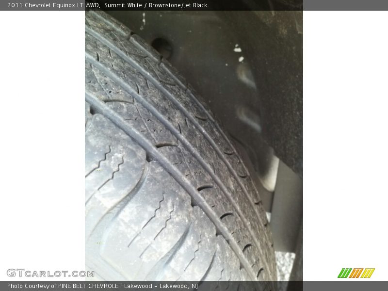 Summit White / Brownstone/Jet Black 2011 Chevrolet Equinox LT AWD