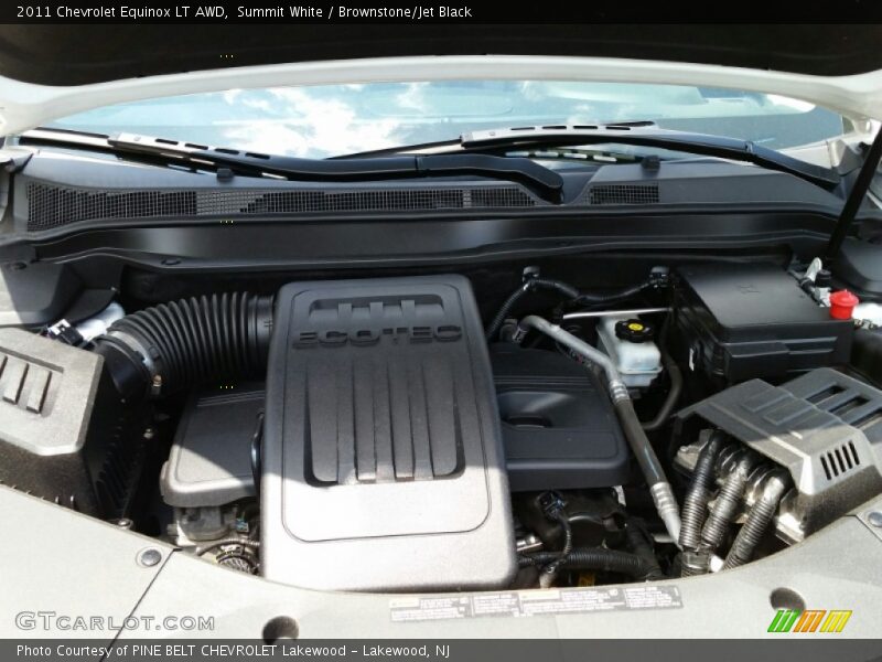 Summit White / Brownstone/Jet Black 2011 Chevrolet Equinox LT AWD