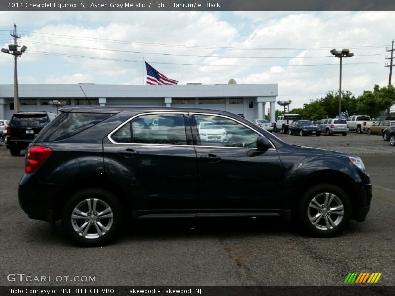 Ashen Gray Metallic / Light Titanium/Jet Black 2012 Chevrolet Equinox LS