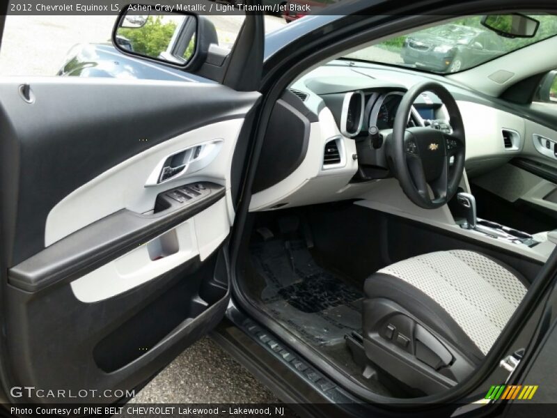 Ashen Gray Metallic / Light Titanium/Jet Black 2012 Chevrolet Equinox LS