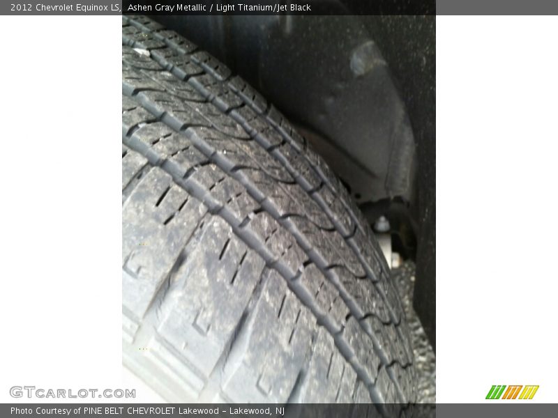 Ashen Gray Metallic / Light Titanium/Jet Black 2012 Chevrolet Equinox LS