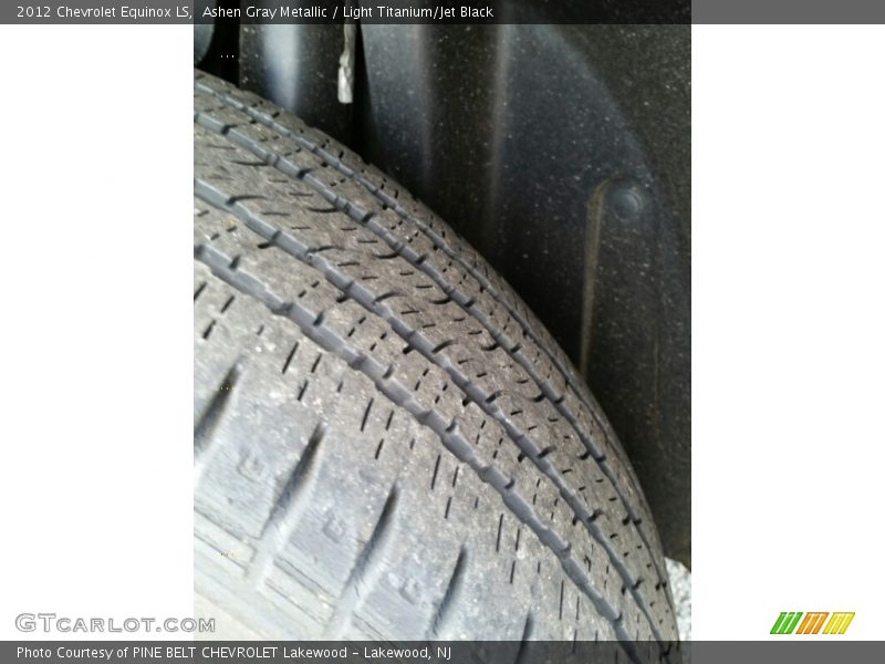 Ashen Gray Metallic / Light Titanium/Jet Black 2012 Chevrolet Equinox LS