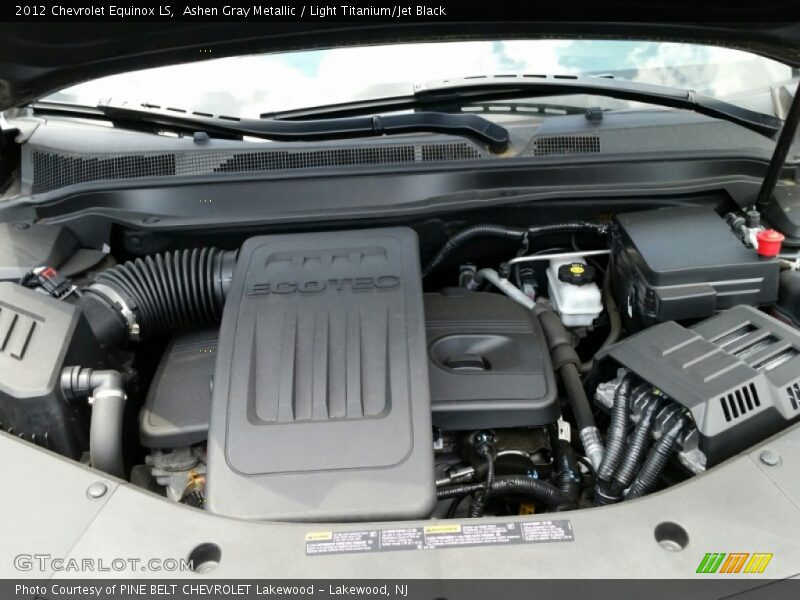 Ashen Gray Metallic / Light Titanium/Jet Black 2012 Chevrolet Equinox LS