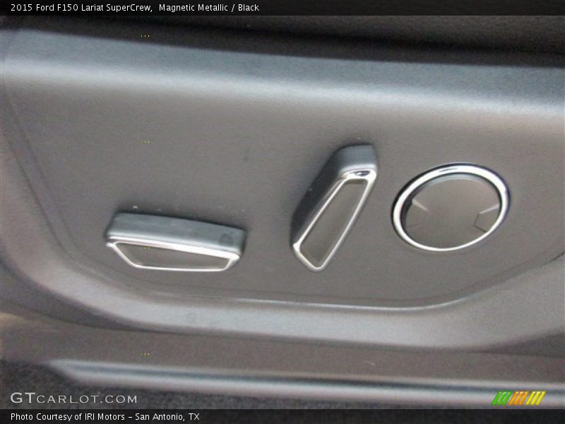Magnetic Metallic / Black 2015 Ford F150 Lariat SuperCrew