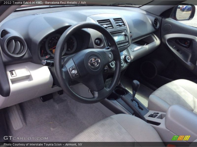 Barcelona Red Metallic / Ash 2012 Toyota RAV4 I4 4WD