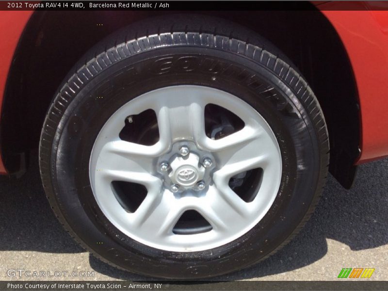 Barcelona Red Metallic / Ash 2012 Toyota RAV4 I4 4WD