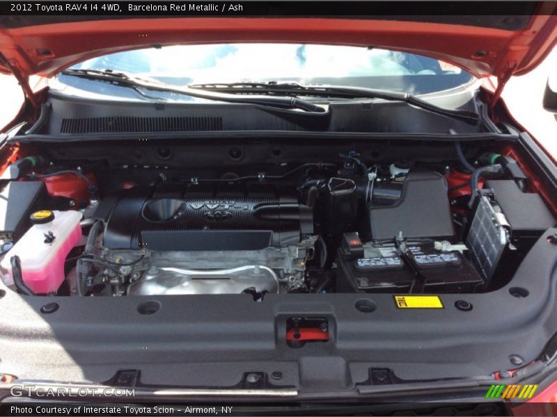 Barcelona Red Metallic / Ash 2012 Toyota RAV4 I4 4WD