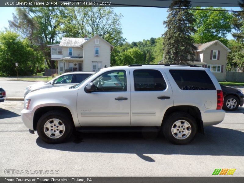 Sheer Silver Metallic / Ebony 2010 Chevrolet Tahoe LS 4x4