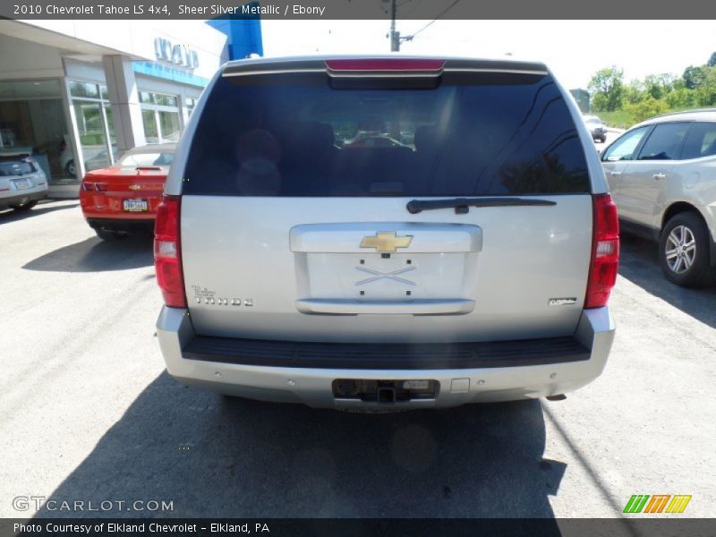 Sheer Silver Metallic / Ebony 2010 Chevrolet Tahoe LS 4x4