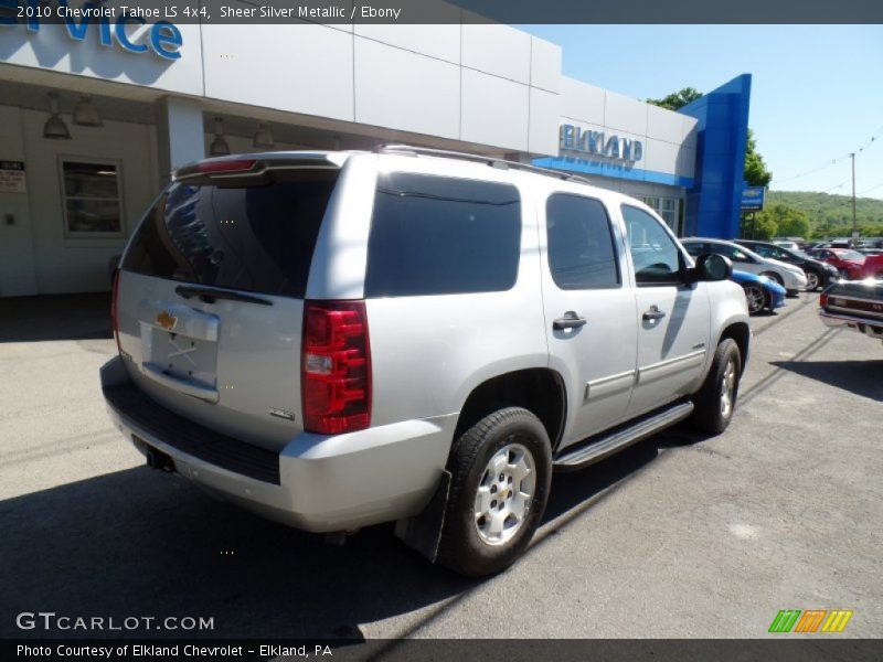 Sheer Silver Metallic / Ebony 2010 Chevrolet Tahoe LS 4x4
