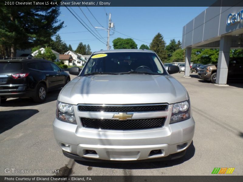 Sheer Silver Metallic / Ebony 2010 Chevrolet Tahoe LS 4x4