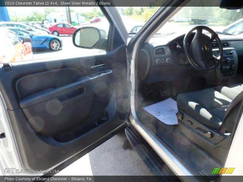 Sheer Silver Metallic / Ebony 2010 Chevrolet Tahoe LS 4x4