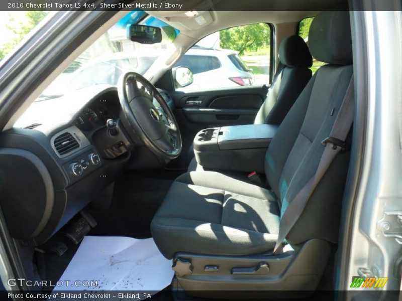 Sheer Silver Metallic / Ebony 2010 Chevrolet Tahoe LS 4x4